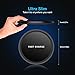 GEARGO Wireless Charger Charging Pad for iPhone X, iPhone 8/8 Plus, Wireless Fast Charging for Galaxy S8/S8+/S7/S7 edge/S6 edge+, and Note 5 (AC Adapter Not Included) (black)