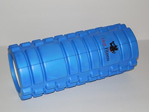 Heat Fitness Foam Rollers – Large High Density Foam Rollers – Perfect for Workouts and Therapeutic Activities such as: Yoga – Massage - Easily Targets: Pressure Points – Tense Muscles – Men and Women