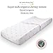 Changing Pad Cover Set - 100% ORGANIC JERSEY COTTON - Pink for Girl - 2 pack 16X32 - Best baby shower gift Perfect for cradle and bassinet - by My Little North Star
