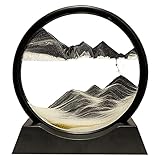 HYUGF Moving Sand Art Picture Decor, 3D Deep Sea