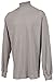 Tri-Mountain Mock Turtleneck for Men - 100% Cotton - Extended Sizes Graduate Shirt - Khaki - X-Large