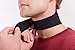 Mello Black Neck Pain Relief - Health Magnet Physical Therapy for Migraines Headache - Chronic Neck Stiffness Brace-Soft Cervical Support Collar - Comfortable Air, Car Travel