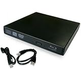 Blu-Ray Player Laptop External USB DVD RW Burner Drive