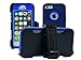 AlphaCell Cover Compatible with iPhone 5 / 5S / SE (2016)| 2-in-1 Screen Protector & Holster Case | Full Body Military Grade Protection with Carrying Belt Clip | Protective Drop-Proof Shock-Proof
