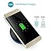 dodocool Wireless Charger Qi wireless Charging Pad Fast Charge for Samsung Galaxy Note 8/ S8/ S8+/ S7/ S7 Edge/ S6 Edge+/ Note 5, iPhone 8/ 8 Plus/ X, Nexus 7(2nd Gen)/ 5/ 6 and Others