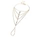 ISHOW Hand Harness Bracelet Bangle Slave Chain Link Finger Ring Bracelet