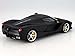 Ferrari Laferrari F70 Hybrid Matt Black 1/18 Diecast Car Model by Hot Wheels