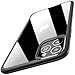 TOZO for iPhone 11 Pro Case 5.8 Inch (2019) Hybrid PC+TPU Soft Grip Matte Finish Clear Back Panel Cover for iPhone 11 Pro with Black