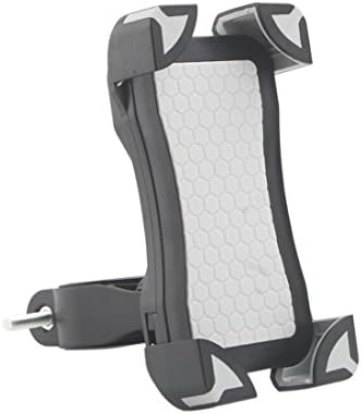 Universal Bike Motorcycle Phone Mount Holder Support Like Eagle Talon 360°Rotation Anti-Slip Stand For iPhone Samsung Galaxy HTC Nokia And GPS Device Up to 7 inch (Grey)