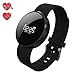 Blood Pressure Watch Fitness Tracker, RIVERSONG ShineBP Activity Tracker with Heart Rate Monitor Sleep Tracking Step Calorie Counter Pedometer Sport Smart Bracelet Wristband for Smart Phones