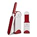 Pet Hair Remover, Fur and Lint Remover with Reusable Self-Cleaning Double Sided Brush Excellent For Dog Hair Remover , Efficient Pet Hair Remover For Furniture, Home, Red