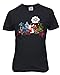 KING THREADS Jesus And Superheroes That's How I Saved The World Christian Funny Mens T-Shirt
