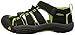 KEEN Newport H2 Closed Toe Water Sandals, Black/Lime Green, 9 US Unisex Little Kid