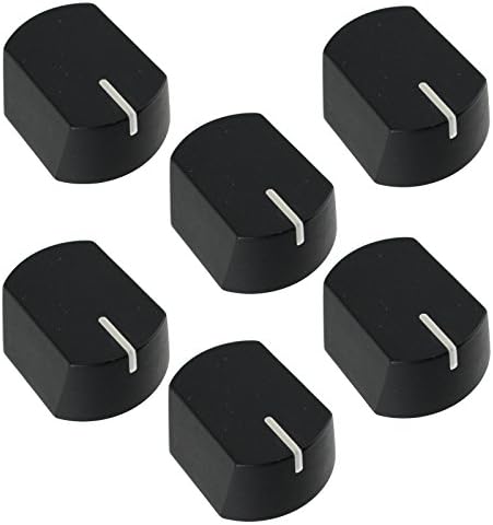 Hygena APL APM Series Oven Cooker Hob Control Switch Knobs Black, Pack Of 6
