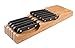 Bellemain 100% Pure Bamboo in Drawer Knife Block, Knife Organizer primary