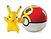 Pokemon TOMY Clip n Carry Pokeball Pikachu & Repeat Ball Figure Set