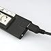 Koolertron Programmable LED Digital Scrolling Message Name Tag Id Badge(12x48 Pixels) (Blue)