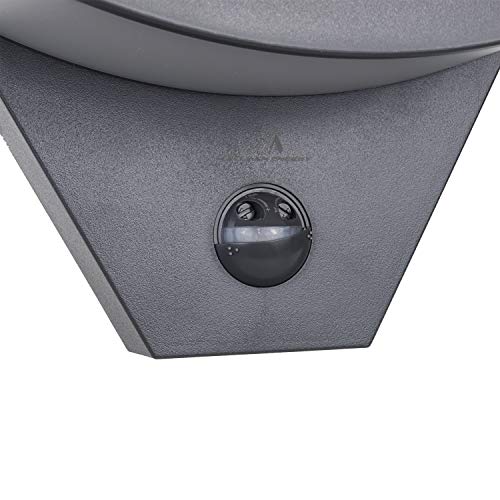 Maclean MCE290 Decoratieve LED-lamp met infrarood bewegingssensor wandlamp binnenlamp buitenverlichting 800lm 10W IP54… - Afbeelding 5