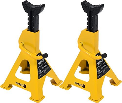 Vorel Axle Stand Unterstellba Cke Abstellbock 2 Piece X 3 T 2 Amazon Co Uk Car Motorbike