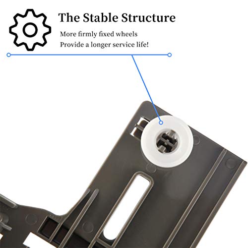 UPGRADED W10350375 Dishwasher Top Rack Adjuster and W10508950