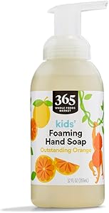 365 by Whole Foods Market, Kids' Foaming Hand Soap, Outstanding Orange, 12 Fl Oz
