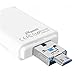 iNassen Multiple SD Card reader, Lightning USB OTG SDHC Micro SD Card Reader for iPhone 7/6S/6 Plus iPad Android Phone