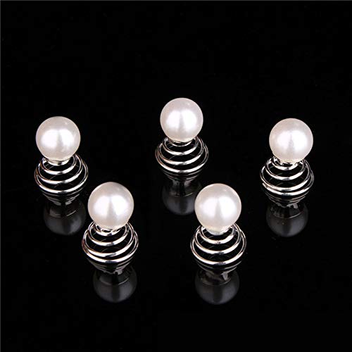 Women Wedding Hair Accessories Pearl Headpiece Hair Pin Floral Bridal Bridesmaid Beautiful Headdress Vine Party Gift Jewelry K 5PCS