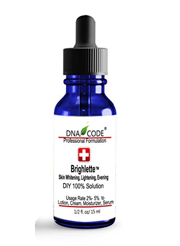 Magic 100% DIY Skin Whitening Solution by Brighlette(Lipotec)-Potent Natural Marine Extract Add to Your Own Serum, Cream, Lotion, Moisturizer