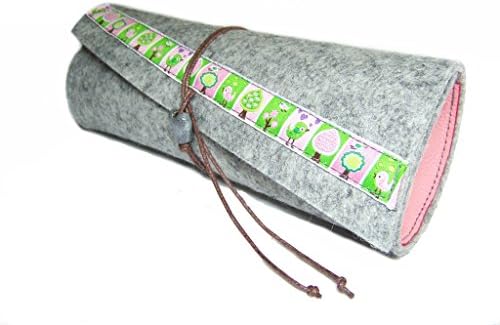 Eyeglass case Woven ribbon selection 1-14, wool felt, leather, Spectacles for distance glasses, reading glasses, bifocals, sunglasses