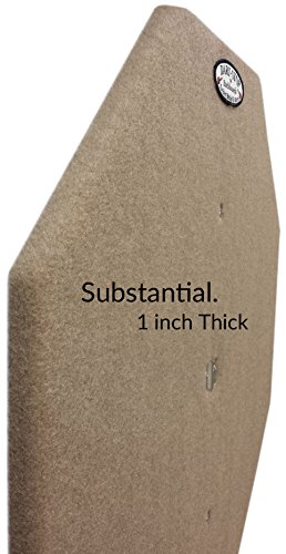 29" Professional Dartboard Backboard, Octagonal (Black)