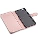 UrbanDrama iPhone 6 Plus Case, iPhone 6S Plus Wallet Case, Glitter Shiny Faux Leather Magnetic Closure Credit Card Slot Cash Holder Protective Case for iPhone 6 Plus, iPhone 6S Plus 5.5 Inch Rose Gold