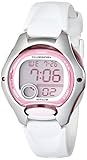 Casio Women's LW200-7AV Digital Watch with White Resin Strap