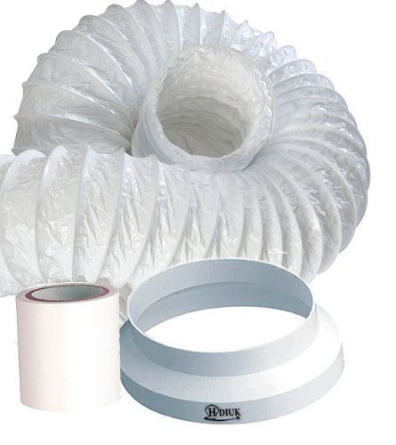 [- HDIUK 3m portable Air Conditioner venting duct hose extension kit.  -]