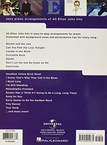 40 Elton John Songs: Really Easy Piano Series - Image 3