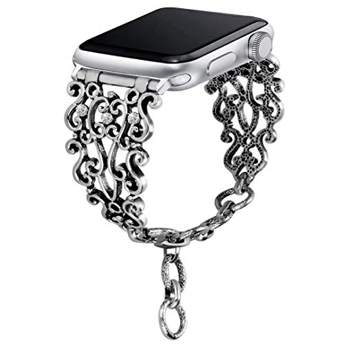 Apple Watch Band Replacement Stainless Steel Quick Release Metal Bracelet i Watch Series 3 2 1,38mm/42mm Silver 42mm