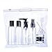 eBoot 9 Pieces Travel Bottle Set Air Travel Bottles Toiletries Liquid Containers for Cosmetic Make-up (Black)