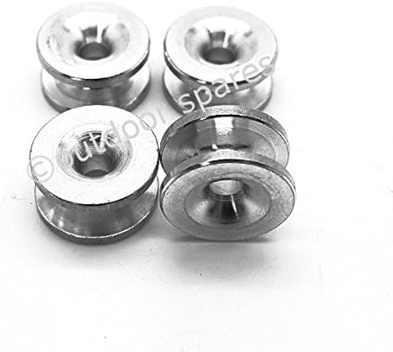 Outdoor Spares Universal Aluminium 2 Line Manual or Bump Feed Strimmer Head Eyelets Pack Of 4