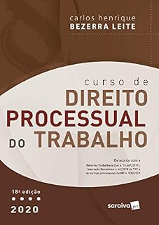 Livro Curso de direito processual do trabalho