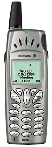 Ericsson R520m Mobile Phone in Streaking Silver
