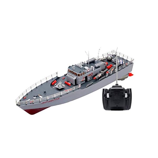 MYRCLMY Fernbedienungsboot, RC Makeile Kriegship Radio Fernbedienung Schiff Schlachtschiff Cruiser Große…