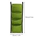 Jeffergrill 4 Pocket Vertical Greening Hanging Wall Outdoor Garden Grow Plant Bags Planter Planter Vertical Garden Hanging Pocket (70 x 30cm)thumb 1
