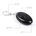 2 Pack ANRUI 120dB Emergency Personal Alarm Keychain with LED Flashlight, for Elderly / Women / Kids (Black)
