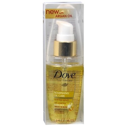 Dove Hair Therapy Nourishing Oil Care Anti Frizz Serum 1 35 Fl Oz