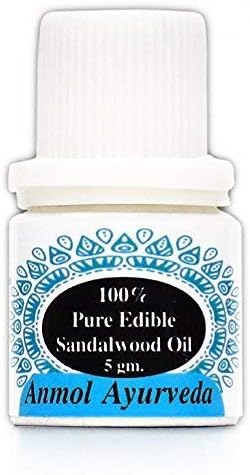 Anmol 100% Pure Edible Sandal Wood Oil, 5g (Santalum Album Indian)
