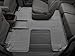 WeatherTech Custom Fit FloorLiners for Toyota Sienna - 2nd/3rd Row (463004), Grey