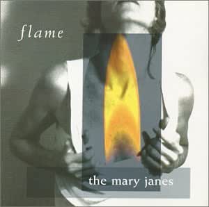 flame mary janes
