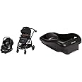 Maxi-Cosi Zelia™² Luxe 5-in-1 Modular Travel System, New Hope Black & Mico 30 Stand-Alone Additional Infant Car Seat Base, Black, One Size