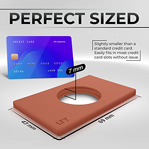 The Original AirTag Wallet Adapter (Saddle Brown) Pricepulse