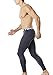TM-YUP33-DGY_Large Tesla Men's Thermal Wintergear Compression Baselayer Pants Leggings Tights YUP33