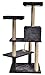 AmazonBasics Multi Platform Steps Cat Tree Tower – 24 x 22 x 51 Inches, Dark Greythumb 3